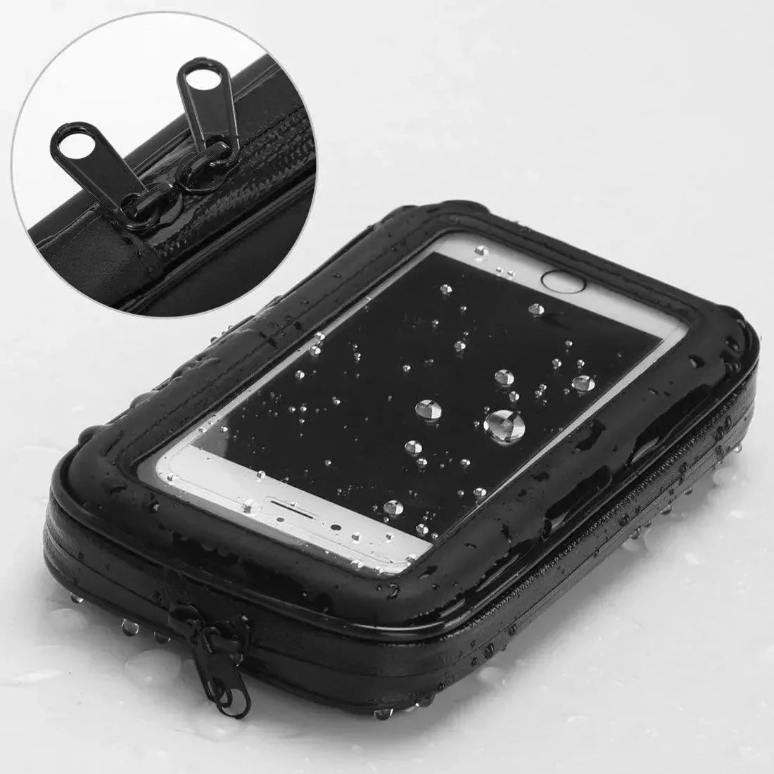 Waterproof Bicycle Phone Holder Motorcycle Bike Handlebar Phone Case Bag for Iphone 15 Pro Max 14 Samsung Bike Phone Stand Mount